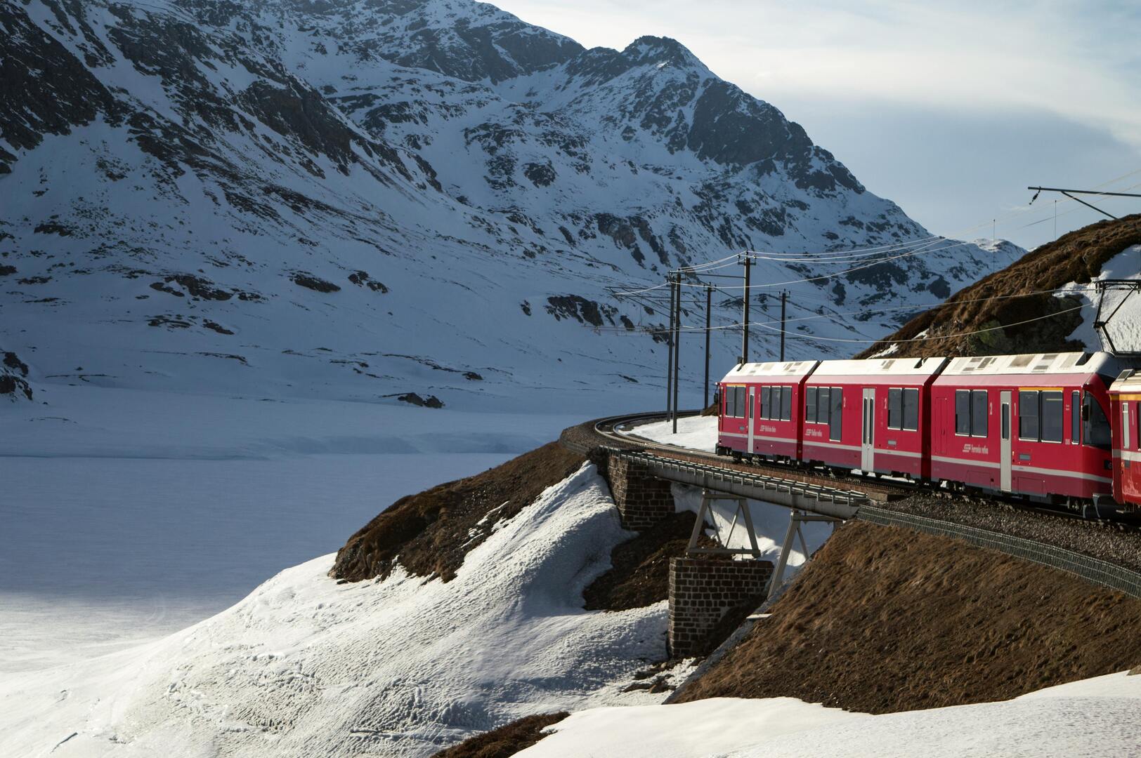 Bernina Express Alpine Views